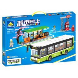 Kazi KY98271 98271 GIAO THÔNG ĐÔ THỊ XE BUÝT THÀNH PHỐ bộ đồ chơi xếp lắp ráp ghép mô hình City CITY BUS 415 khối