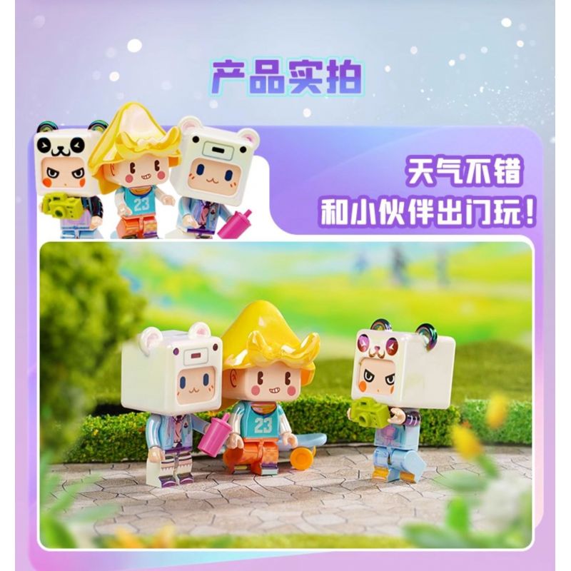 QMAN ENLIGHTEN KEEPPLEY 72042 MINI WORLD PHẦN THỨ HAI CỦA NHỮNG LIÊN KẾT LẤP LÁNH bộ đồ chơi xếp lắp ráp ghép mô hình Movie & Game Phim Và Trò Chơi