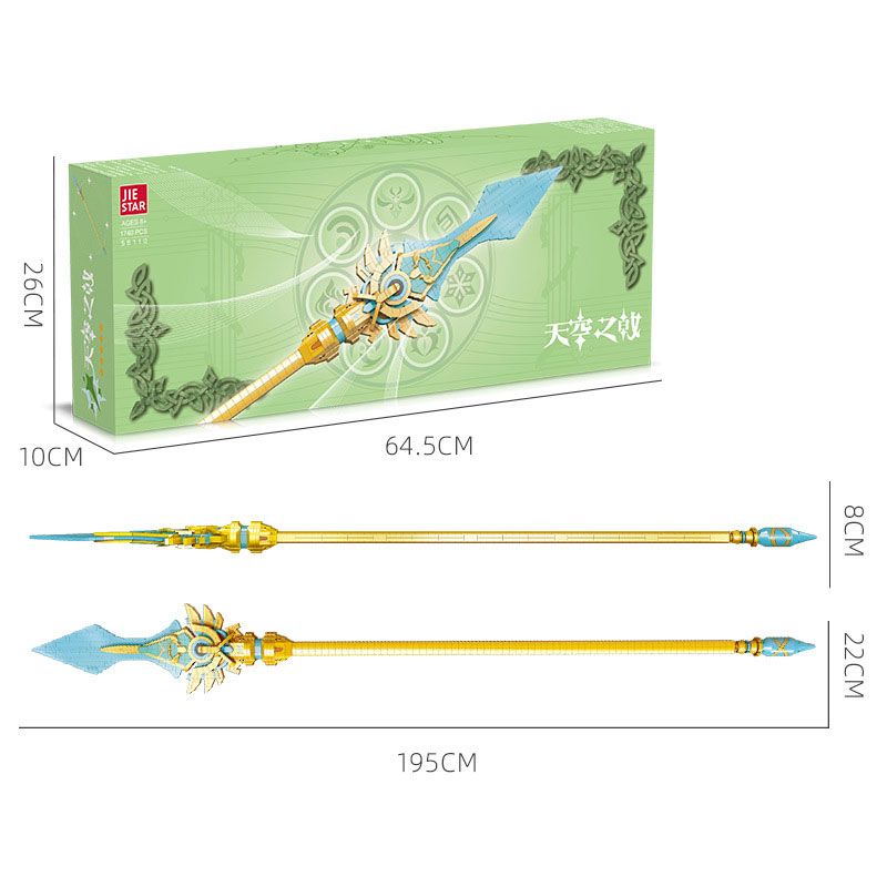 JIESTAR 58110 THIÊN KÍCH bộ đồ chơi xếp lắp ráp ghép mô hình Movie & Game Phim Và Trò Chơi 1740 khối