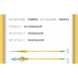 JIESTAR 58110 THIÊN KÍCH bộ đồ chơi xếp lắp ráp ghép mô hình Movie & Game Phim Và Trò Chơi 1740 khối