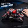 SMALL ANGLE JD023 NGÔI SAO THIẾT GIÁP HẠM TƯƠNG LAI bộ đồ chơi xếp lắp ráp ghép mô hình FUTURE BATTLESHIP 918 khối