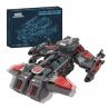 SMALL ANGLE JD025 NGÔI SAO CHIẾN ĐẤU TRONG TƯƠNG LAI bộ đồ chơi xếp lắp ráp ghép mô hình FUTURE BATTLESHIP 2262 khối
