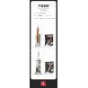 JIESTAR JJ9030 9030 PHƯƠNG TIỆN PHÓNG HỆ THỐNG VÀO KHÔNG GIAN bộ đồ chơi xếp lắp ráp ghép mô hình City CARRIER ROCKET SPACE LAUNCH SYSTEM Thành Phố 1055 khối