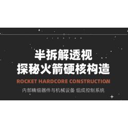 JIESTAR JJ9031 9031 PHƯƠNG TIỆN PHÓNG FALCON HEAVY bộ đồ chơi xếp lắp ráp ghép mô hình City CARRIER ROCKET FALCON HEAVT Thành Phố 1104 khối