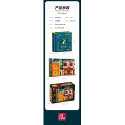 JIESTAR JJ9057 9057 CUỐN SÁCH HẺM CHÉO KỲ DIỆU bộ đồ chơi xếp lắp ráp ghép mô hình Harry Potter WIZARD WORLD MONMENT WHEEZES STORE & QUALITY SPORT SUPPLIES Chú Bé Phù Thủy 1940 khối