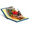 JIESTAR JJ9059 9059 CUỐN SÁCH TÀU MA THUẬT bộ đồ chơi xếp lắp ráp ghép mô hình Harry Potter WIZARD WORLD MONMENT EXPRESS TRAIN Chú Bé Phù Thủy 889 khối