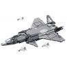 JIESTAR 61057 MÁY BAY CHIẾN ĐẤU TRÊN TÀU SÂN J-20 bộ đồ chơi xếp lắp ráp ghép mô hình Military Army WARCRAFTS Quân Sự Bộ Đội 1365 khối