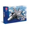 JIESTAR 61057 MÁY BAY CHIẾN ĐẤU TRÊN TÀU SÂN J-20 bộ đồ chơi xếp lắp ráp ghép mô hình Military Army WARCRAFTS Quân Sự Bộ Đội 1365 khối