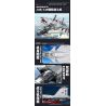 JIESTAR 61057 MÁY BAY CHIẾN ĐẤU TRÊN TÀU SÂN J-20 bộ đồ chơi xếp lắp ráp ghép mô hình Military Army WARCRAFTS Quân Sự Bộ Đội 1365 khối
