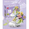 GULY 60513 CHẬU TRỒNG GIÀY THỜI THƯỢNG JACARANDA bộ đồ chơi xếp lắp ráp ghép mô hình HIPSTER SHOE PLANT 812 khối