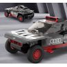 RASTAR 10120 XE AUDI RS Q E-TRON E2 DAKAR RALLY tỷ lệ 1:30 bộ đồ chơi xếp lắp ráp ghép mô hình Speed Champions Racing Cars Đua Xe Công Thức 376 khối