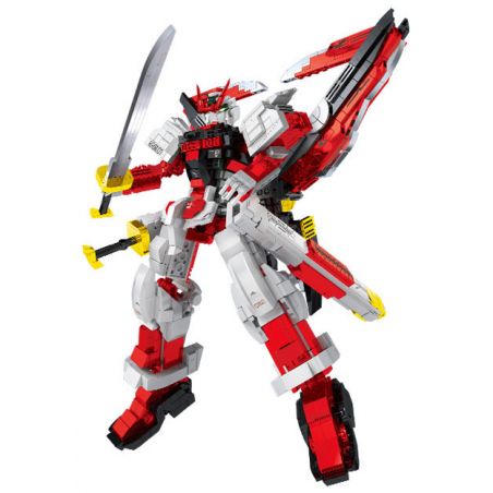 GUANJI BB802 GUOCHUANG MECHA CƠ KHÍ QUỶ ĐỎ TỐI THƯỢNG bộ đồ chơi xếp lắp ráp ghép mô hình Movie & Game ULTIMATE RED DEVIL MECHA Phim Và Trò Chơi 2268 khối