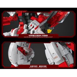 GUANJI BB802 GUOCHUANG MECHA CƠ KHÍ QUỶ ĐỎ TỐI THƯỢNG bộ đồ chơi xếp lắp ráp ghép mô hình Movie & Game ULTIMATE RED DEVIL MECHA Phim Và Trò Chơi 2268 khối