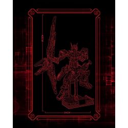 GUANJI BB802 GUOCHUANG MECHA CƠ KHÍ QUỶ ĐỎ TỐI THƯỢNG bộ đồ chơi xếp lắp ráp ghép mô hình Movie & Game ULTIMATE RED DEVIL MECHA Phim Và Trò Chơi 2268 khối