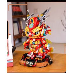 FEMIBOX S34003 34003 RỒNG CƠ KHÍ ĐIỆN TỬ bộ đồ chơi xếp lắp ráp ghép mô hình Creator DRAGONS Sáng Tạo