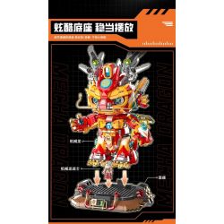 FEMIBOX S34003 34003 RỒNG CƠ KHÍ ĐIỆN TỬ bộ đồ chơi xếp lắp ráp ghép mô hình Creator DRAGONS Sáng Tạo