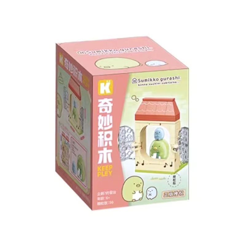 KEEPPLEY K21202 21202 GÓC BẠN BÈ BỆ CỬA SỔ CHIM CÁNH CỤT? BẬU bộ đồ chơi xếp lắp ráp ghép mô hình Movie & Game Phim Và Trò Chơi