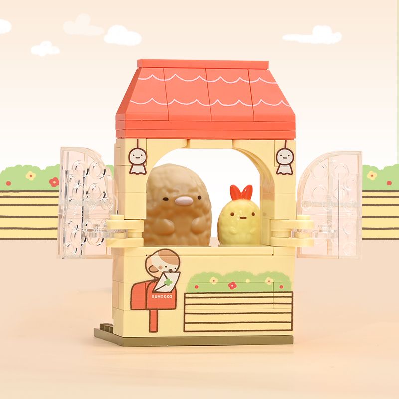 KEEPPLEY K21203 21203 BỆ CỬA SỔ GÓC CỦA FRIENDS TONKATSU bộ đồ chơi xếp lắp ráp ghép mô hình Movie & Game Phim Và Trò Chơi