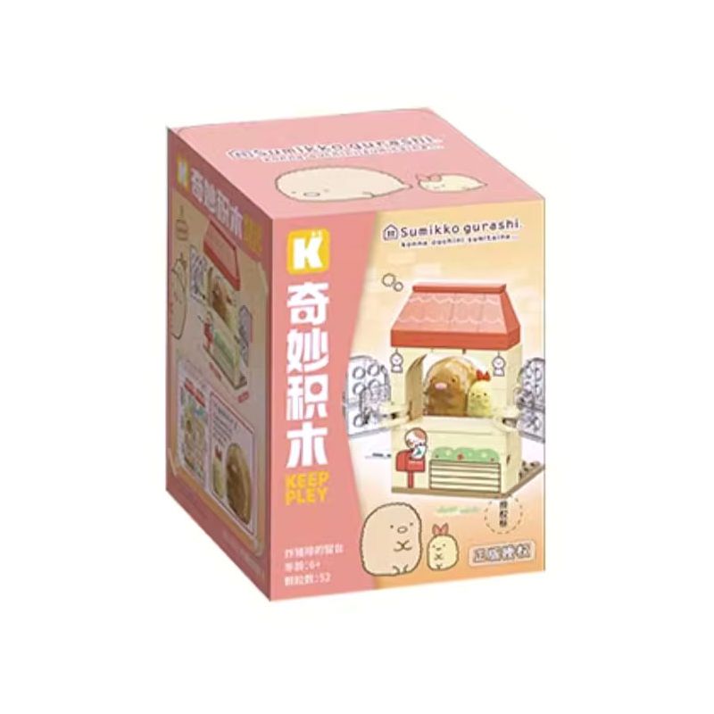 KEEPPLEY K21203 21203 BỆ CỬA SỔ GÓC CỦA FRIENDS TONKATSU bộ đồ chơi xếp lắp ráp ghép mô hình Movie & Game Phim Và Trò Chơi