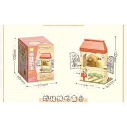 KEEPPLEY K21204 21204 BỆ CỬA SỔ GÓC CỦA BUDDY MÈO bộ đồ chơi xếp lắp ráp ghép mô hình Movie & Game Phim Và Trò Chơi