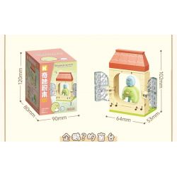 KEEPPLEY K21205 21205 BỆ CỬA SỔ CORNER BUDDY CỦA LIZARD bộ đồ chơi xếp lắp ráp ghép mô hình Movie & Game Phim Và Trò Chơi