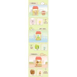 KEEPPLEY K21206 21206 BỆ CỬA SỔ GÓC CORNER FRIENDS TRÒN MÀU HỒNG bộ đồ chơi xếp lắp ráp ghép mô hình Movie & Game Phim Và Trò Chơi