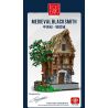 JMBRICKLAYER 30122 MorkModel 033031 Mork Model 033031 THỢ RÈN bộ đồ chơi xếp lắp ráp ghép mô hình Medieval Castle MEDIEVAL BLACKSMITH Chiến Tranh Trung Cổ 1991 khối