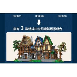 JMBRICKLAYER 30122 MorkModel 033031 Mork Model 033031 THỢ RÈN bộ đồ chơi xếp lắp ráp ghép mô hình Medieval Castle MEDIEVAL BLACKSMITH Chiến Tranh Trung Cổ 1991 khối