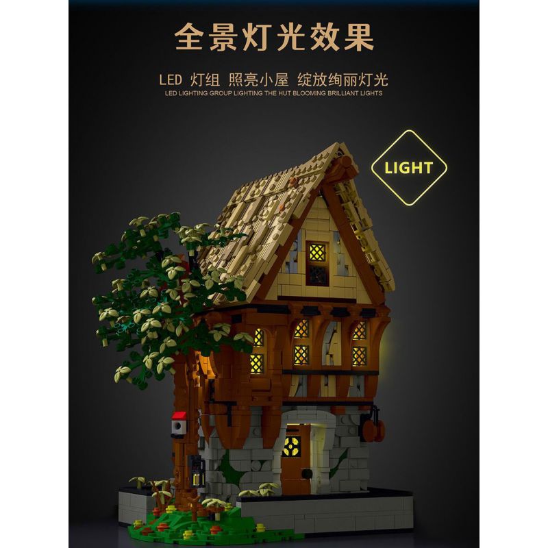 JMBRICKLAYER 30122 MorkModel 033031 Mork Model 033031 THỢ RÈN bộ đồ chơi xếp lắp ráp ghép mô hình Medieval Castle MEDIEVAL BLACKSMITH Chiến Tranh Trung Cổ 1991 khối