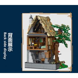 JMBRICKLAYER 30122 MorkModel 033031 Mork Model 033031 THỢ RÈN bộ đồ chơi xếp lắp ráp ghép mô hình Medieval Castle MEDIEVAL BLACKSMITH Chiến Tranh Trung Cổ 1991 khối