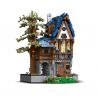 JMBRICKLAYER 30123 MorkModel 033032 Mork Model 033032 CỬA HÀNG MA THUẬT bộ đồ chơi xếp lắp ráp ghép mô hình Medieval Castle MEDIEVAL MAGICIAN Chiến Tranh Trung Cổ 2095 khối