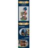 JMBRICKLAYER 30123 MorkModel 033032 Mork Model 033032 CỬA HÀNG MA THUẬT bộ đồ chơi xếp lắp ráp ghép mô hình Medieval Castle MEDIEVAL MAGICIAN Chiến Tranh Trung Cổ 2095 khối
