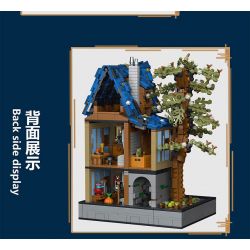 JMBRICKLAYER 30123 MorkModel 033032 Mork Model 033032 CỬA HÀNG MA THUẬT bộ đồ chơi xếp lắp ráp ghép mô hình Medieval Castle MEDIEVAL MAGICIAN Chiến Tranh Trung Cổ 2095 khối