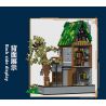 JMBRICKLAYER 30124 MorkModel 033033 Mork Model 033033 QUÁN RƯỢU bộ đồ chơi xếp lắp ráp ghép mô hình Medieval Castle MEDIEVAL TAVERN Chiến Tranh Trung Cổ 1872 khối