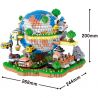 ZHEGAO LZ8302 8302 NGÔI LÀNG TOÀN CẦU bộ đồ chơi xếp lắp ráp ghép mô hình GLOBAL VILLAGE 5452 khối