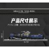 DK 80018 TÀU PHƯƠNG ĐÔNG bộ đồ chơi xếp lắp ráp ghép mô hình City ORIENTAL TRAIN Thành Phố 1052 khối