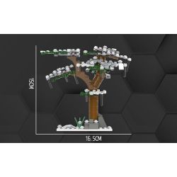 DK 80018 TÀU PHƯƠNG ĐÔNG bộ đồ chơi xếp lắp ráp ghép mô hình City ORIENTAL TRAIN Thành Phố 1052 khối