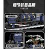 DK 80018 TÀU PHƯƠNG ĐÔNG bộ đồ chơi xếp lắp ráp ghép mô hình City ORIENTAL TRAIN Thành Phố 1052 khối