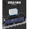 DK 80018 TÀU PHƯƠNG ĐÔNG bộ đồ chơi xếp lắp ráp ghép mô hình City ORIENTAL TRAIN Thành Phố 1052 khối