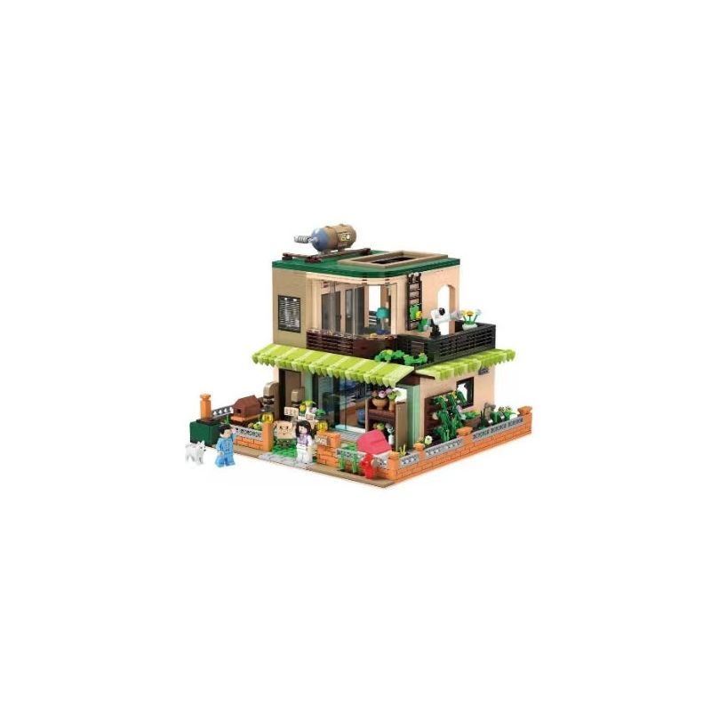 JIALE SPECIAL 61007 non Lego TÚP LỀU UMEDA bộ đồ chơi xếp lắp ráp ghép mô hình City Thành Phố 1577 khối