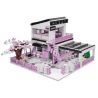 JIALE SPECIAL 61030 HOA ANH ĐÀO QUÁN CÀ PHÊ BẠN VÀ TÔI bộ đồ chơi xếp lắp ráp ghép mô hình City Thành Phố 1210 khối
