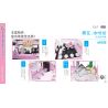 JIALE SPECIAL 61030 HOA ANH ĐÀO QUÁN CÀ PHÊ BẠN VÀ TÔI bộ đồ chơi xếp lắp ráp ghép mô hình City Thành Phố 1210 khối