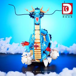 DK 5011 ONE PIECE DẠNG RỒNG XANH KAIDO bộ đồ chơi xếp lắp ráp ghép mô hình Movie & Game Phim Và Trò Chơi 1840 khối