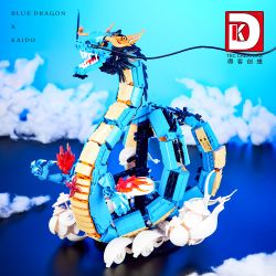 DK 5011 ONE PIECE DẠNG RỒNG XANH KAIDO bộ đồ chơi xếp lắp ráp ghép mô hình Movie & Game Phim Và Trò Chơi 1840 khối