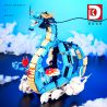 DK 5011 ONE PIECE DẠNG RỒNG XANH KAIDO bộ đồ chơi xếp lắp ráp ghép mô hình Movie & Game Phim Và Trò Chơi 1840 khối