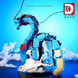 DK 5011 ONE PIECE DẠNG RỒNG XANH KAIDO bộ đồ chơi xếp lắp ráp ghép mô hình Movie & Game Phim Và Trò Chơi 1840 khối