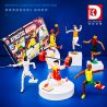 DK 5022 THI ĐẤU THỂ THAO VẬN ĐỘNG VIÊN BÓNG RỔ CỬ TẠ CẦU THỦ ĐÁ LÔNG KIẾM CHẠY BỘ bộ đồ chơi xếp lắp ráp ghép mô hình SPORTS COMPETITIVE MEETING 1088 khối