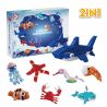 DK 5020 SINH VẬT DƯỚI NƯỚC bộ đồ chơi xếp lắp ráp ghép mô hình MARINE ANIMALS 658 khối