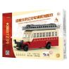 BEIJING FLAVOR ERA 004-23A XE BUÝT BẮC KINH CỔ ĐIỂN DAQI T234 tỷ lệ 1:40 bộ đồ chơi xếp lắp ráp ghép mô hình Creator Sáng Tạo 274 khối