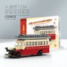 BEIJING FLAVOR ERA 004-23A XE BUÝT BẮC KINH CỔ ĐIỂN DAQI T234 tỷ lệ 1:40 bộ đồ chơi xếp lắp ráp ghép mô hình Creator Sáng Tạo 274 khối
